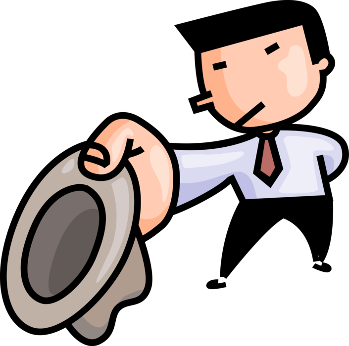 Vector Illustration Of Youthful Junior Executive Tips - Vector Illustration Of Youthful Junior Executive Tips (705x700)