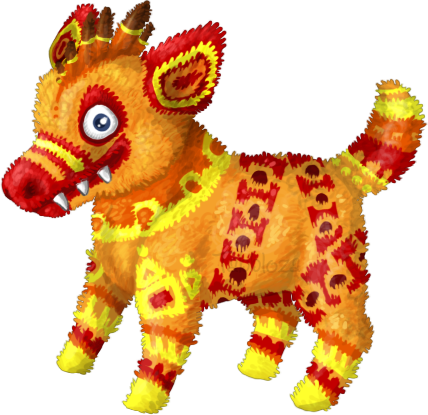 Pieena By Tabbzicats - Hyena Pinata (428x415)