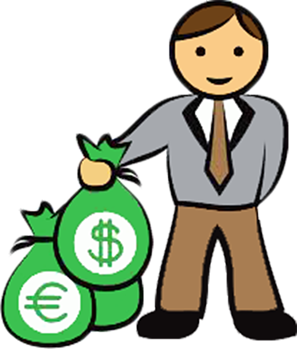 Money Bag Stock Photography Clip Art - Money Cartoon (600x704)