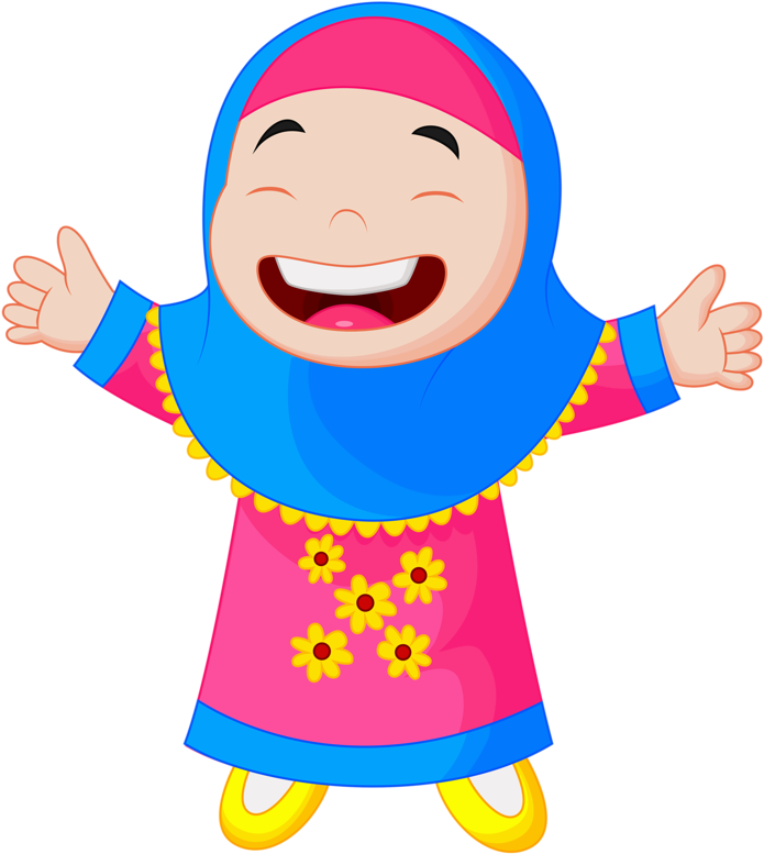 Image Result For Muslimah Cartoon - Muslim Kids Cartoon (909x1024)