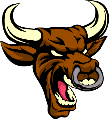 Longhorn Stickers Messages Sticker-9 - Mascotte Animal (408x408)