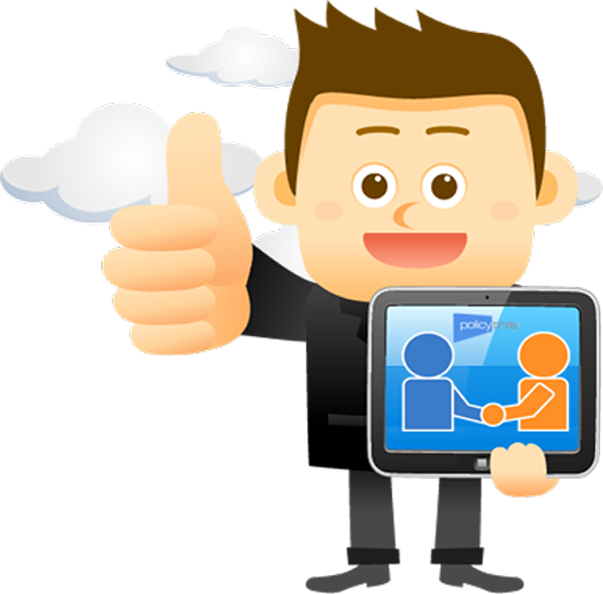 Lic Agent Associates - Thumbs Up Cartoon Png (603x594)