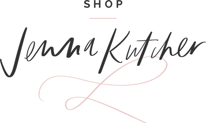 Shop Jenna Kutcher - Calligraphy (665x398)