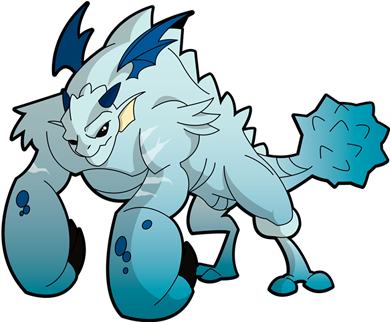 Ice Smasher Dragon - Ice (435x360)