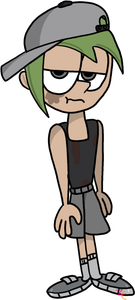 Human Trash Head By Zootycutie - Grossery Gang Trash Head (515x1089)