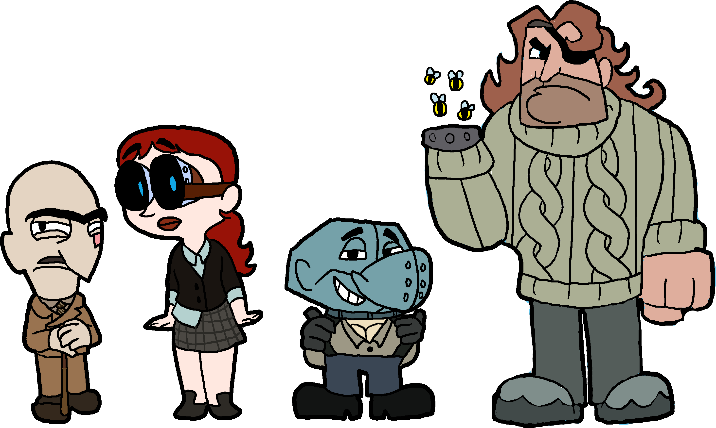 Rapture Con Carne By Carlyquinn Rapture Con Carne By - Cartoon (3019x1844)