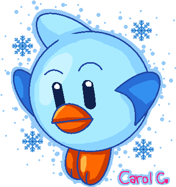 Ice Beak Bird By Carol2015 - Beak (360x378)