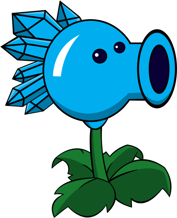 Ice Peashooter By Ninjawoodpeckers91 - Ice Peashooter By Ninjawoodpeckers91 (772x1035)