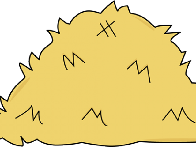 Haystack Clipart Horse Hay - Hay Bale Clip Art (640x480)
