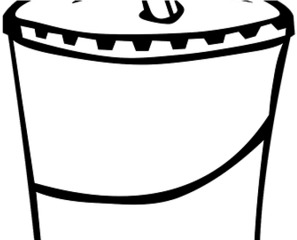 Straw Clipart Cup - Gaseosa Para Colorear (640x480)