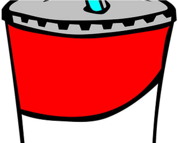 Straw Clipart Fizzy - Drink Clip Art (640x480)