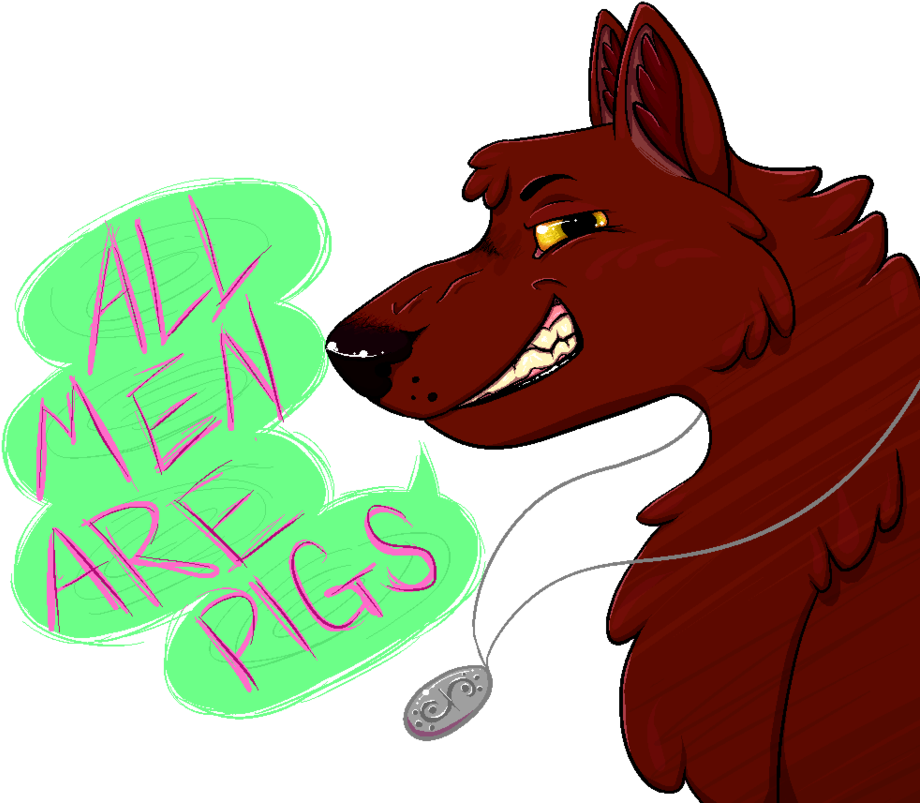 Snarky Grin By Renegaderapture - Cartoon (937x853)