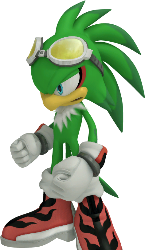 Jet The Hawk Sonic Free Riders.