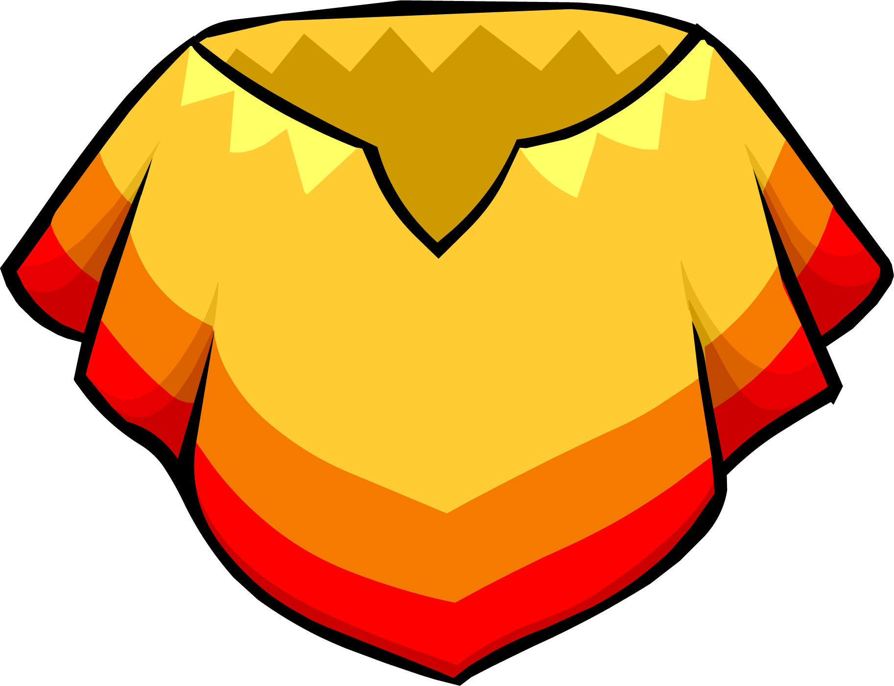 Poncho Clothing Icon Id 236 - Club Penguin (1826x1401)