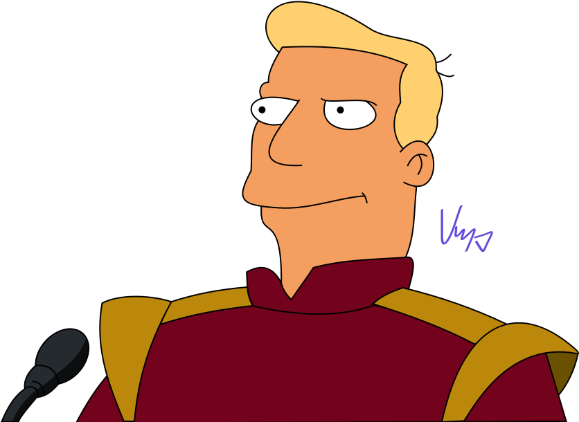 Tony Sirico Goodfellas For Kids - Zapp Brannigan Futurama Face (870x626)
