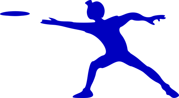 Frisbee Throw Playing Throwing Tossing A F - Frisbee Clip Art (618x340)