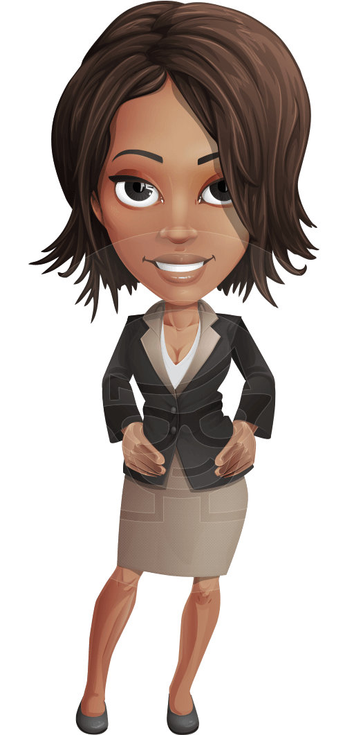 Kim The Office Lady - Woman Cartoon Characters (612x1060)