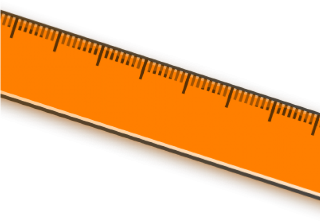 Ruler Clipart Phone - Cartoon Picture Of Ruler (640x480)
