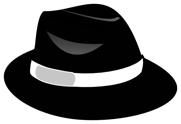 Fedora Hat Clip Art (600x410)