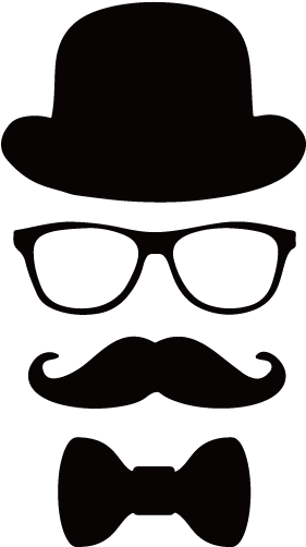 Disguise Mask Clip Art - Little Man Clipart (518x518)