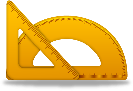 Rulers Icon Png - Math Rulers (512x512)