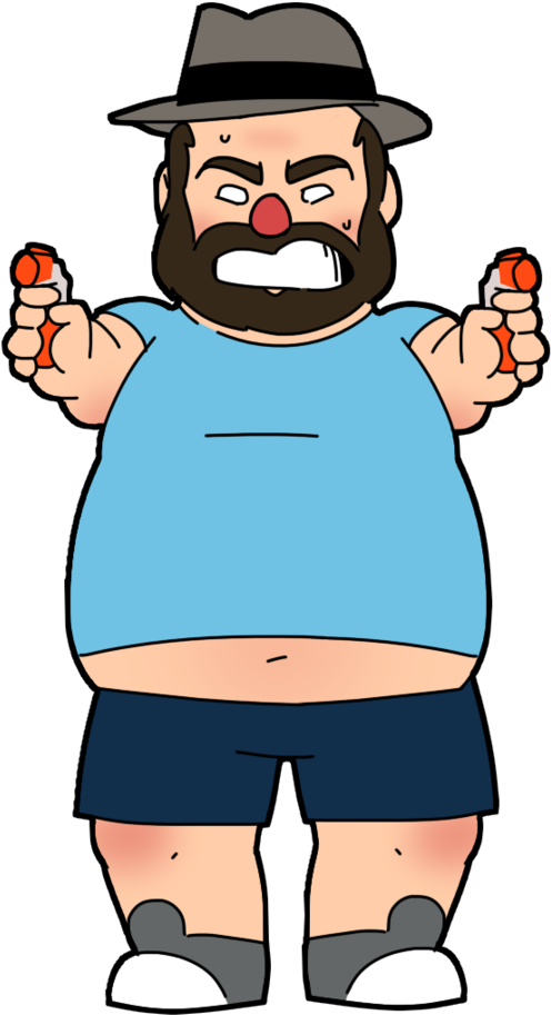 Fedora Guy By Tralalayla - Cartoon (808x988)