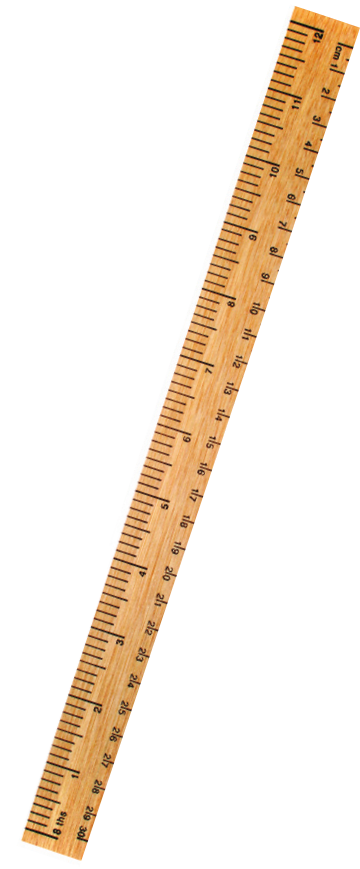 Wooden Ruler Ruler - Ruler (367x900)