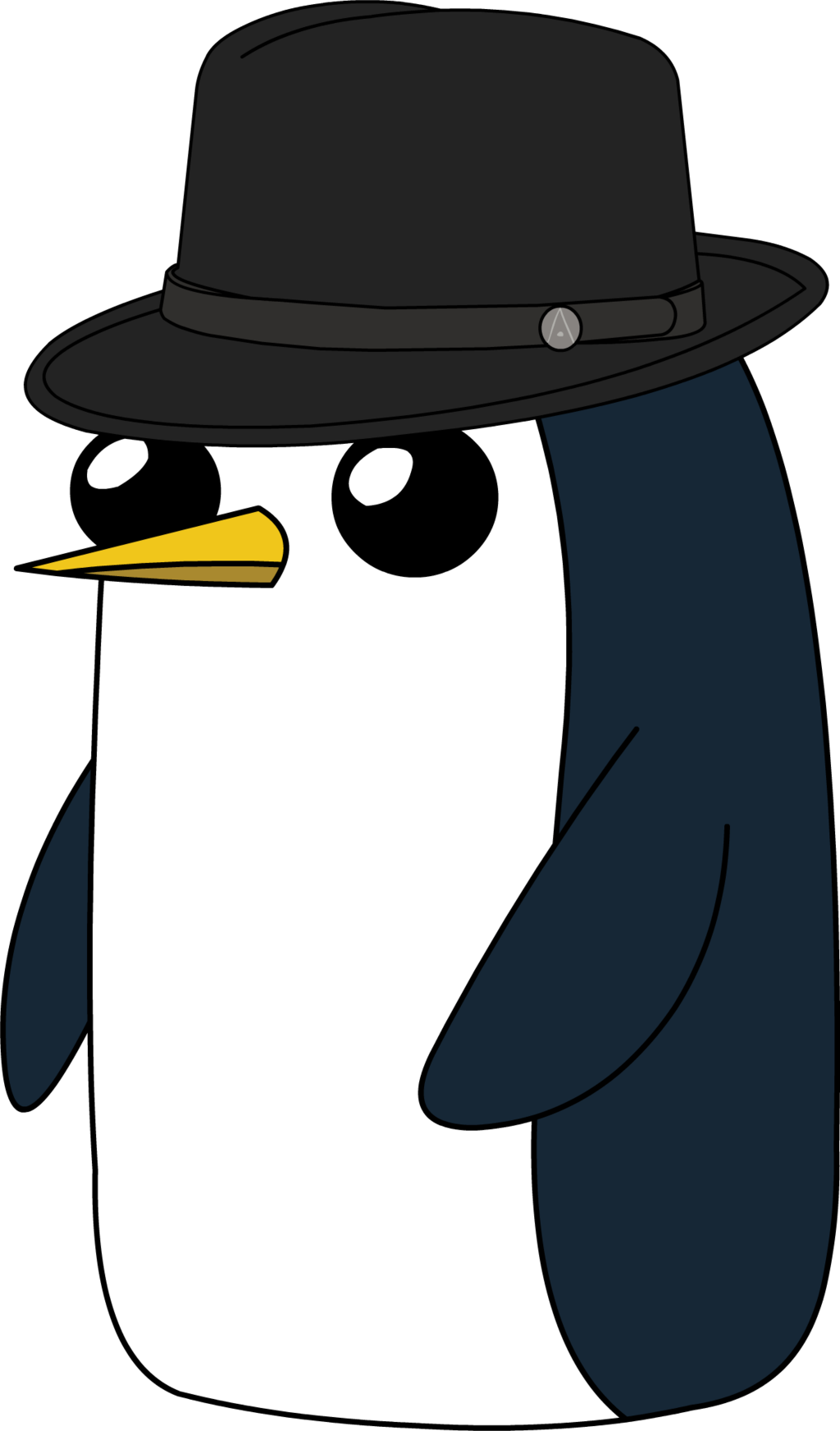 Inspector Gunter The Penguin By New-atlas - Emperor Penguin Cartoon How To Draw Penguin (1024x1744)