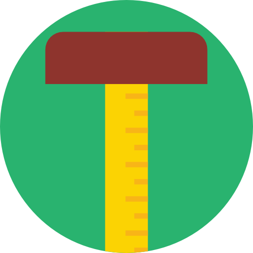 Ruler Free Icon - Tool (512x512)
