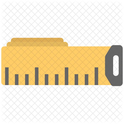 Measurement Tape Icon - Tape Measure (512x512)