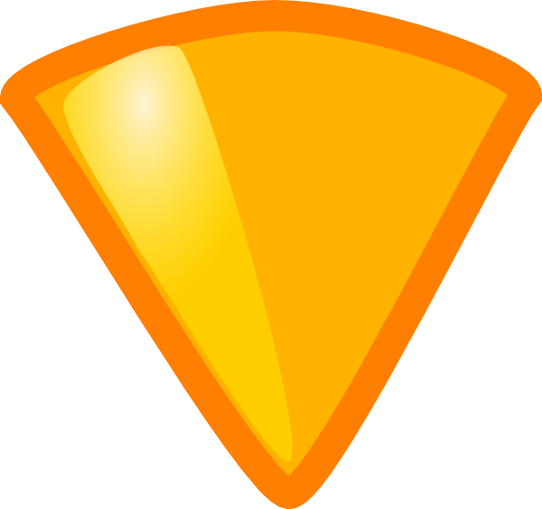Yellow Triangle Clip Art At Clker - Yellow Triangle Clip Art At Clker (600x564)