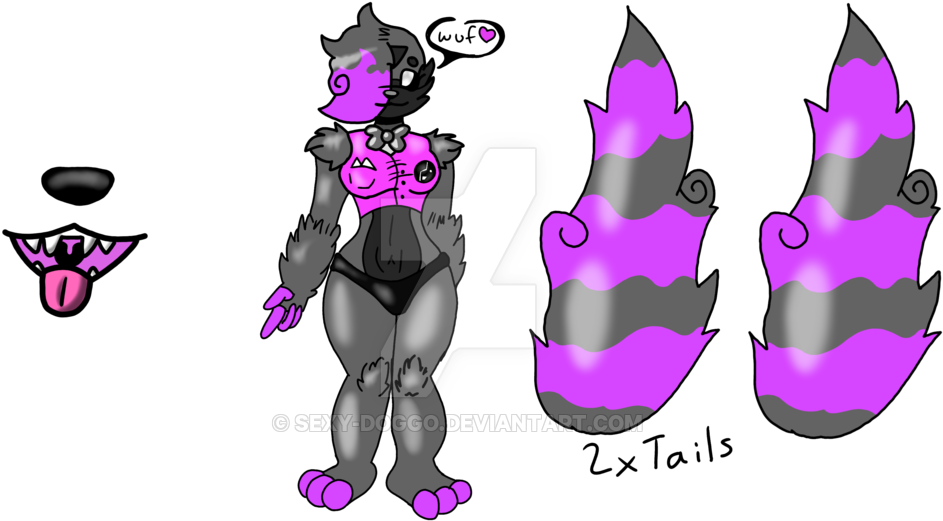 Linkette Referance Sheet By Sexy-doggo - Drawing (1024x567)