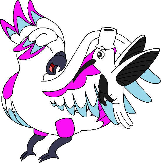 Mettaton And Hummingbird Napstablook By Yoshachu Cockatoo - Cartoon (547x556)