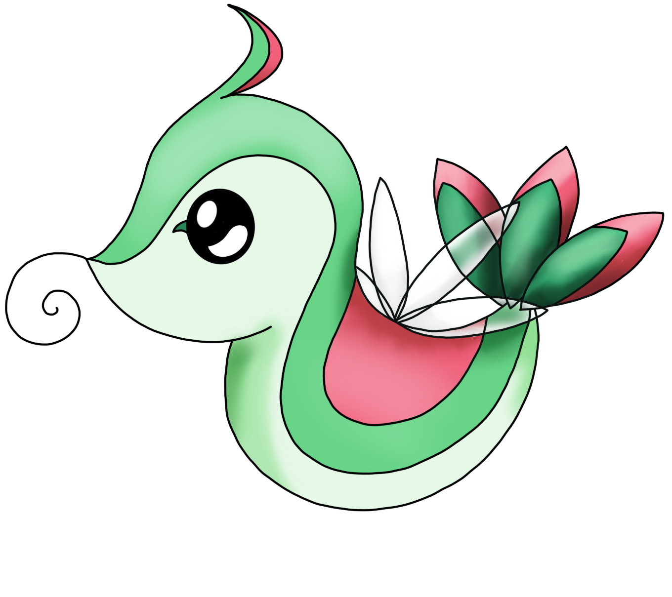 Humminger, Hummingbird Fakemon By Darkrailady Humminger, - Cartoon (1538x1375)