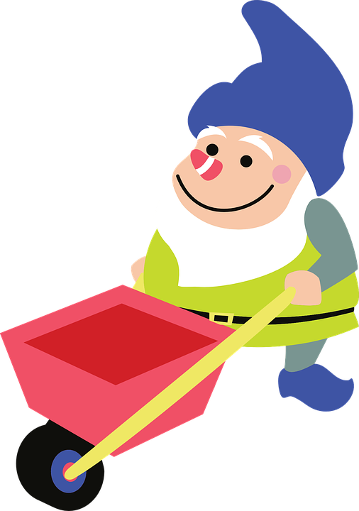 Gnome Clipart Vector - Gnome Clipart Png (506x720)