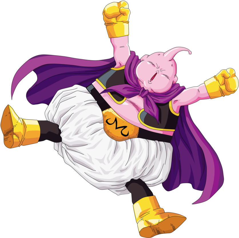 Majin Buu Render/extraction Png By Tattydesigns - Dragon Ball Fat Majin Buu (873x915)