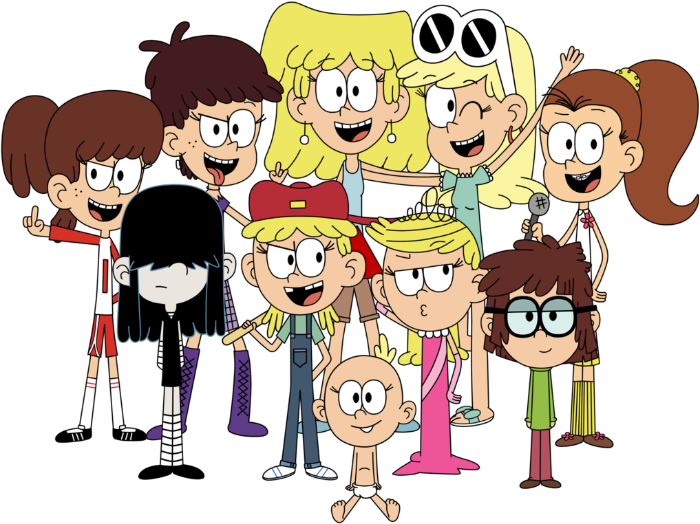 The Loud Sisters By Jmx64 - Loud House Loud Sisters.