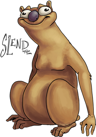 Mascot Slend For Centre For Arts And Technology - Kelowna (350x490)
