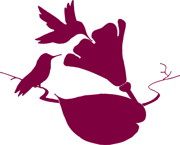 Hummingbirds 1 Shower Curtain (600x483)