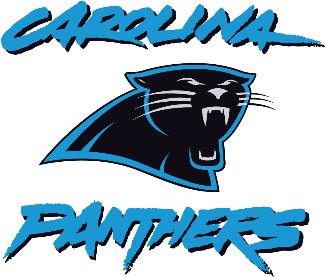 Go Panthers - Carolina Panthers Old Logo (1050x898)