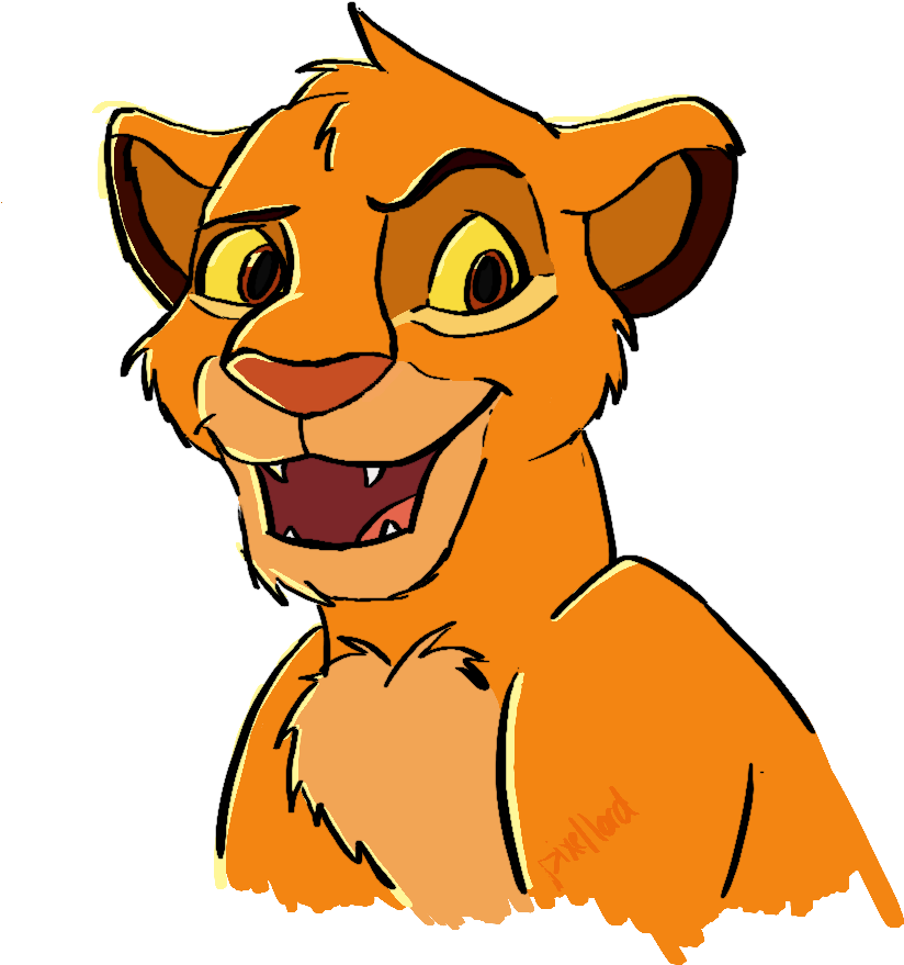 Style Practice - Simba (906x906)