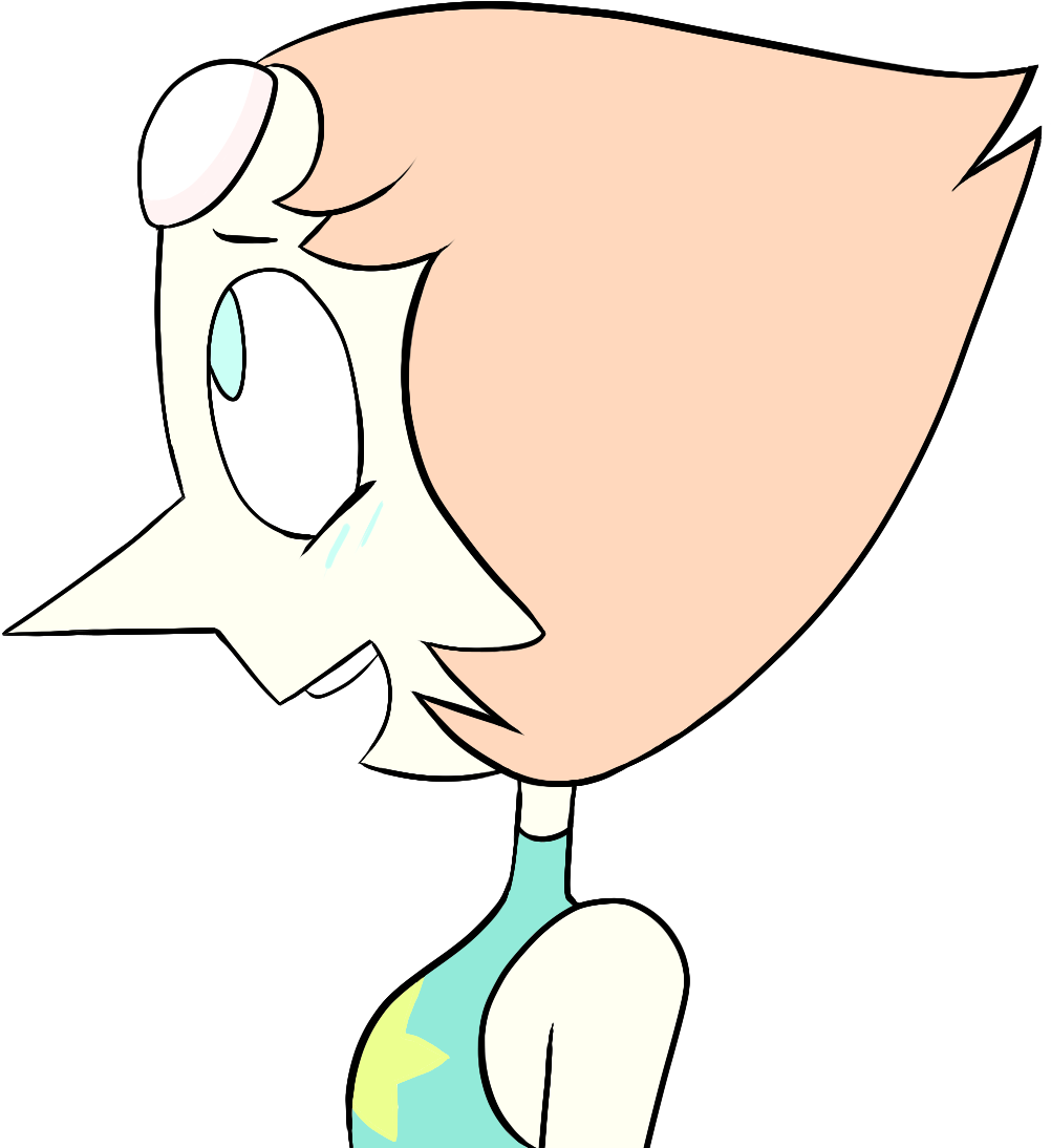 Pearl Side Practice By Kyuubicore Pearl Side Practice - Pearl Steven Universe Side View (1114x1180)