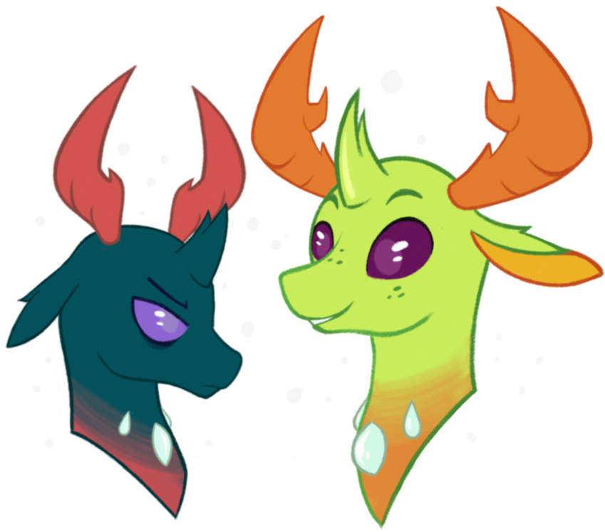 Thorax And Bro By Cartoon-bazooka - Pharynx (894x894)