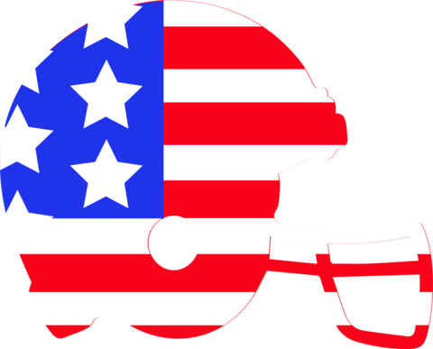 American Flag Helmet - United States Of America (480x387)