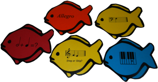 Fun Music Games- Fishy Flashcards, Etc - Fun Music Games- Fishy Flashcards, Etc (532x296)