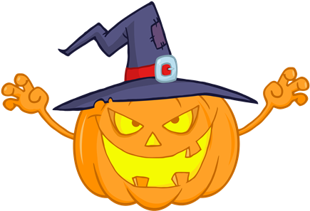 Halloween Cartoon Characters - Cartoon Halloween Characters (448x310)