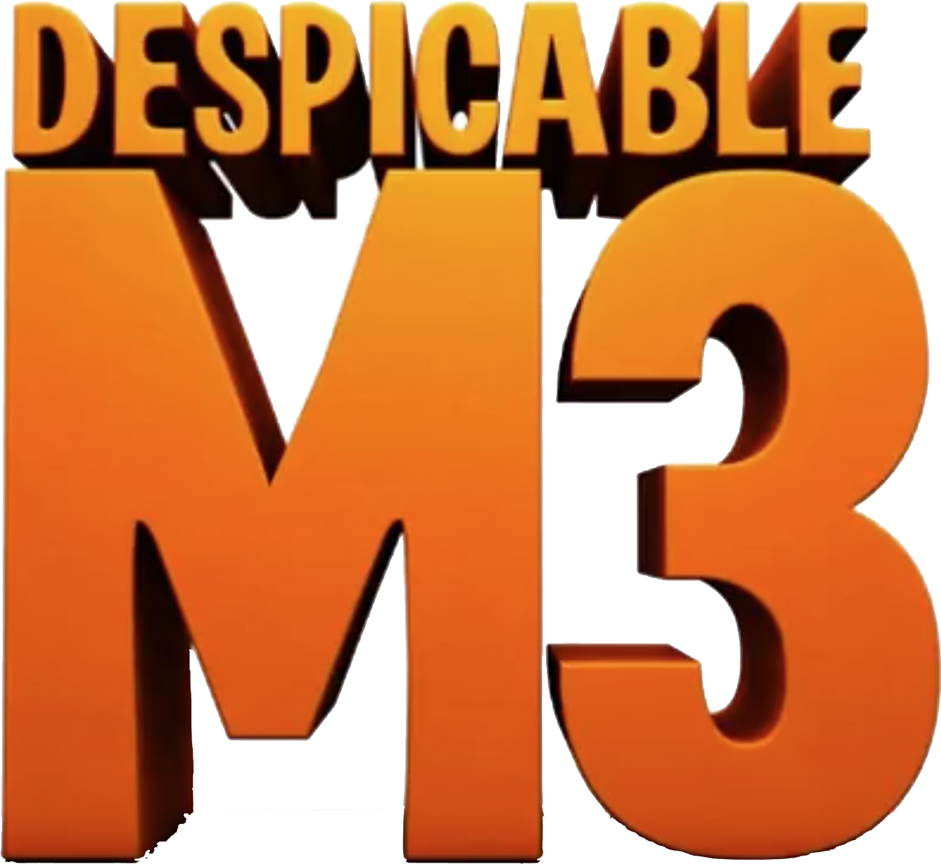 Despicable Me 3 Logo - Despicable Me 3 Gif (1337x1227)