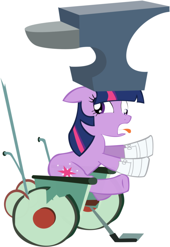 Anvil X Twilight Sparkle By Wdzajax - Cartoon (804x993)