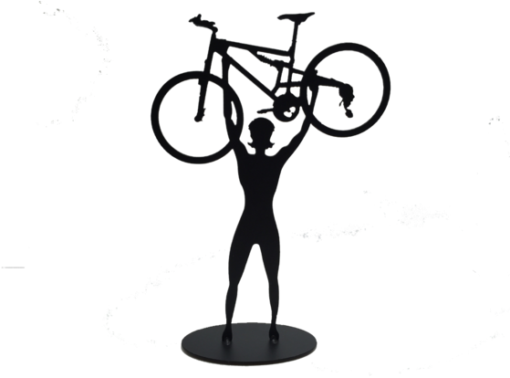 Mountain Bike - Female - Metal Art - Made In Canada - Hybrid Bicycle (560x420)