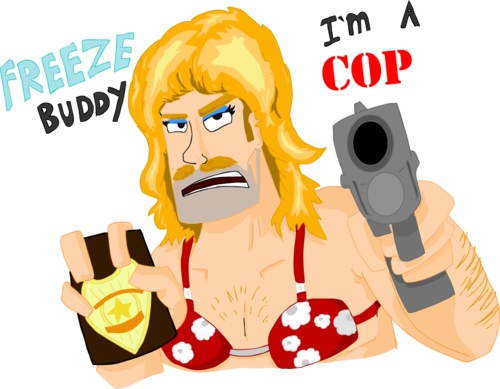 I'm A Cop Buddy - Freeze I M A Cop South Park (500x389)